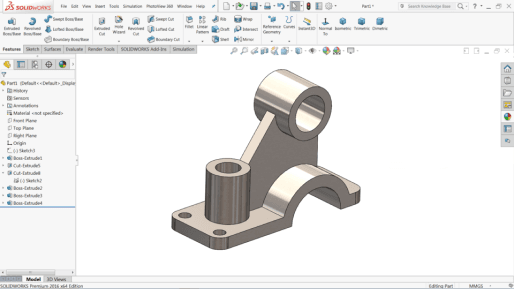 Image d'un prototype avant/après